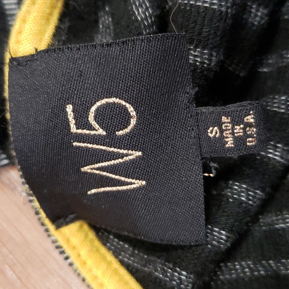 (S) W5 Anthropologie Striped ¾ Sleeve Flowy Top Lightweight Made in the U.S.A - Picture 3 of 9